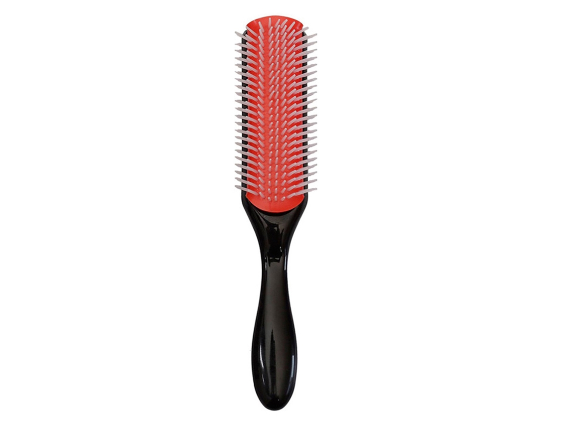 2026 pincel para Cabelo de 9 Filas Escova Pente Massagador de Couro Cabeludo Ferramentas de Estilização