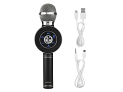 Microfone de Karaokê EOOCOO (bluetooth Sem Fio, Reprodução em Telefone Móvel)