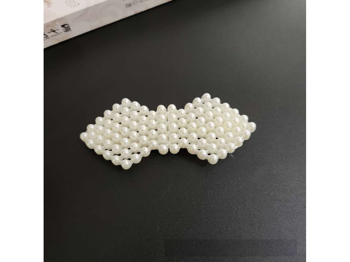 2026 pinza de Cabelo com Pérolas Falsas para Meninas Acessório de Moda Bonito para Franja Lateral Barretes de Cabelo