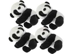 Packove Série 2-Clipes Pelucia em Formato Panda Anotações, Clips Adoráveis Decoração de Casa e Escritório