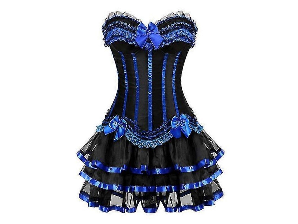Conjunto de Corset Overbust Veloriskku