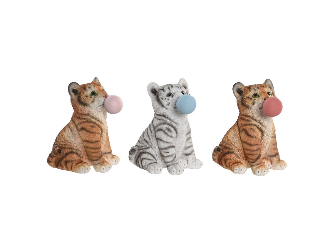 Figura Decorativa DKD HOME DECOR 13,5 x 11 x 15 cm Gato