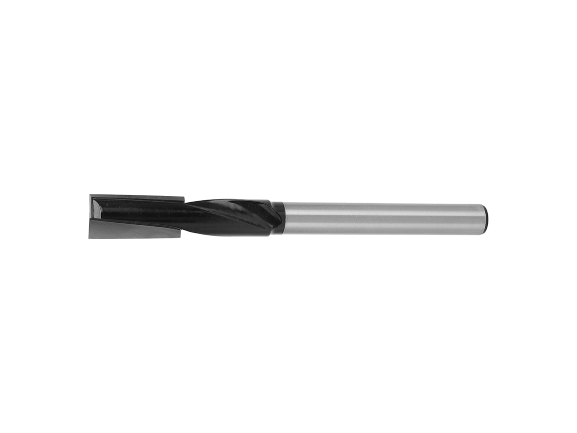 Broca Espiral De Roteamento Para Madeira Com Revestimento Ptfe, 1/2 Polegada, Furação Precisa E Rápida