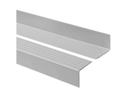 Quest Perfil De Borda De Escada Pvc 50x42 Mm, Cinzento, 200 Cm