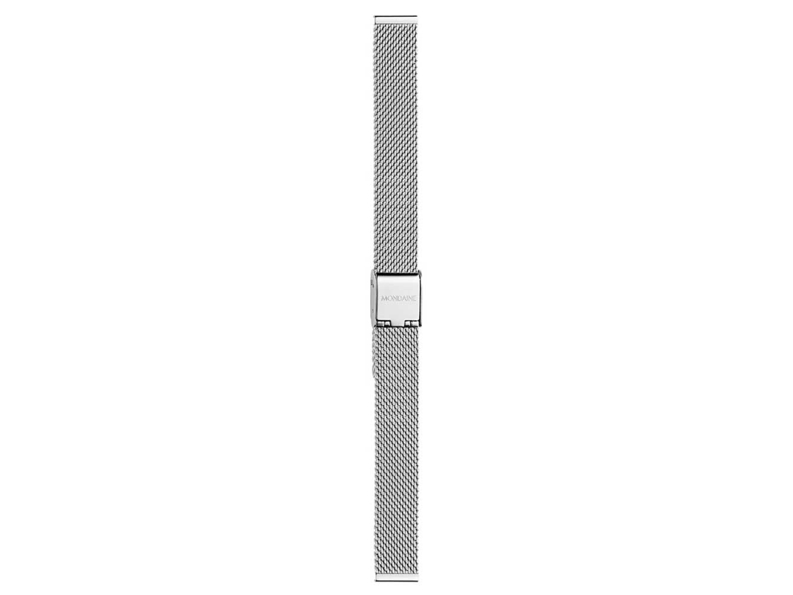 Pulseira de Metal Mesh Milanaise Cinzento 16 Mmmondaine