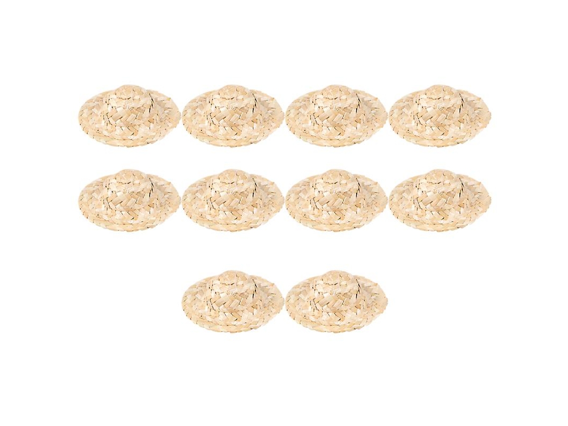 10pcs Boné De Palha Allinless
