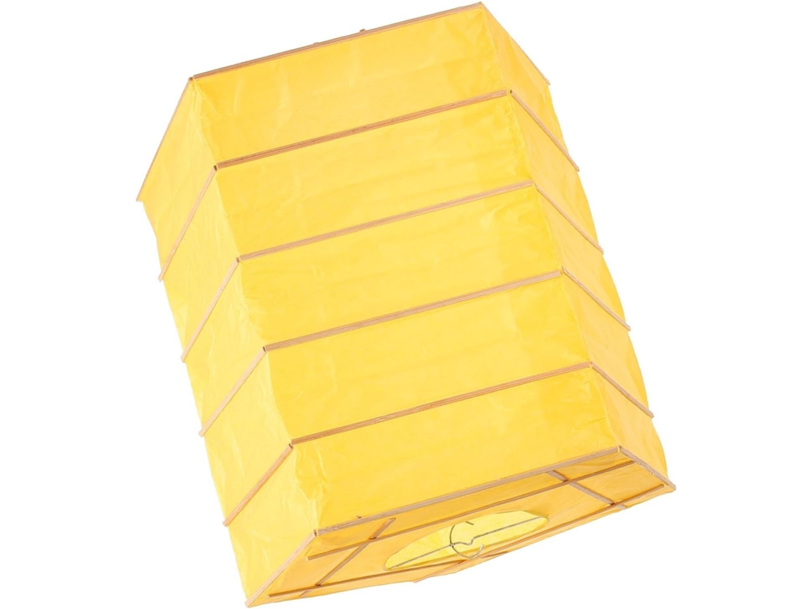 Capa Dobrável de Papel Quadrado 30x30 Cm, Leve, para Difusor de Luz de Teto Suspenso. SFUSHOS
