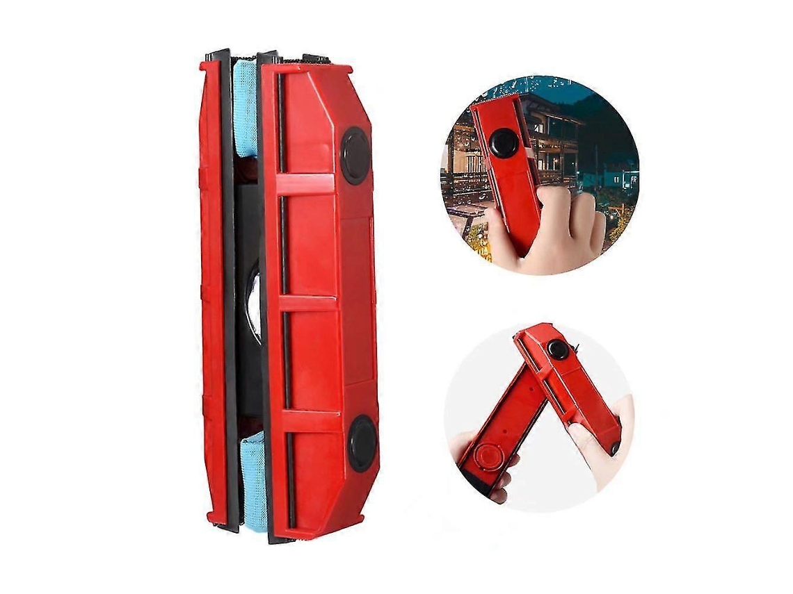 "cleaning Magnetic Glass Window Squeegee Double Glazing 2-8mm"