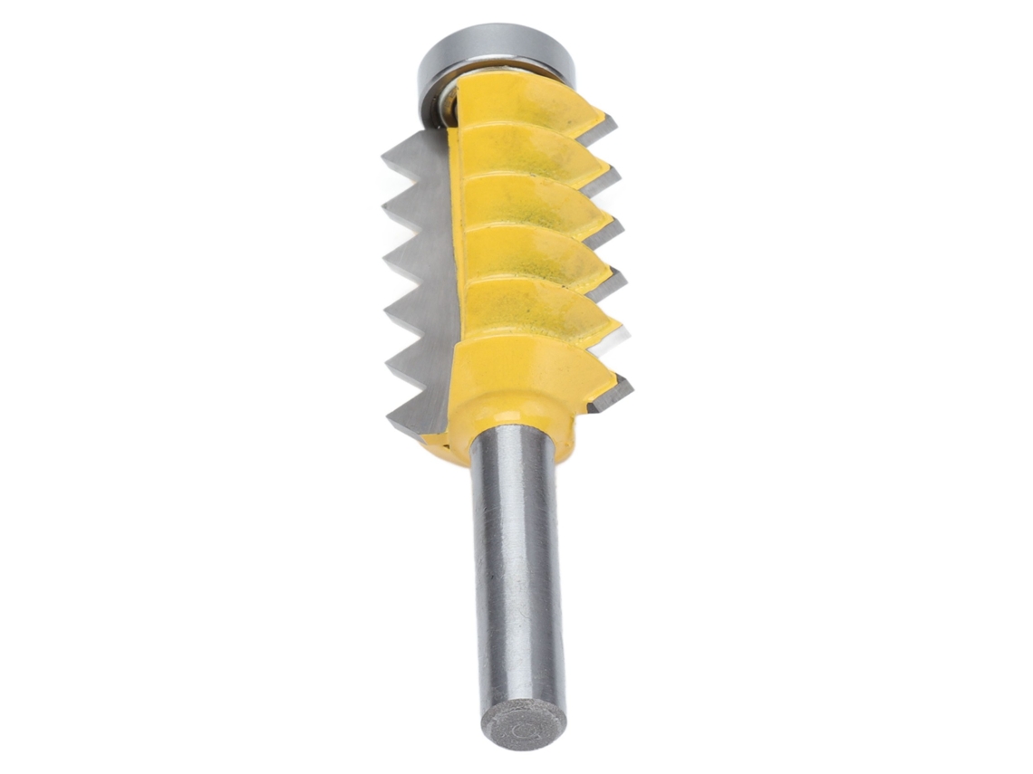 Laxiscreed Esmagador De Madeira Em Aço Carbono Com Dentes Ondulados E Função De Conexão Para Mancais De 8mm
