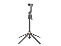 Tripé De 70" Com Rastreamento Facial Automático De 360° E Controle Remoto Para Iphone E Android (preto)