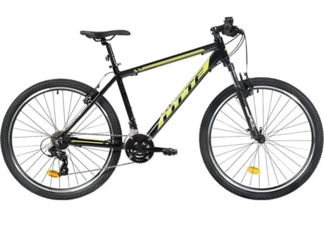 Bicicleta OTTE Montanha Kosmo 27,5' (Outlet Caixa Aberta - S - Preto / Amarelo)