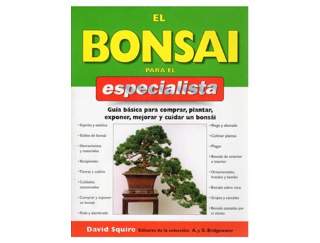 Livro El Bonsai Para El Especialista de David Squire (Espanhol)