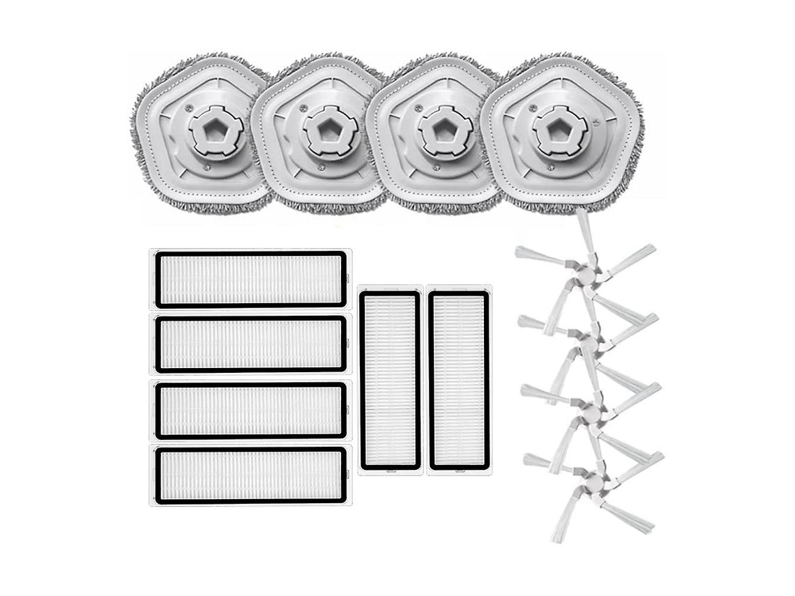 Acessórios de Aspirador Bot W10 Aspirador Escova Lateral Filtro Hepa Mop Pano Peças