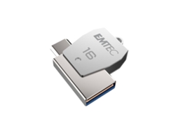 Pen Drive Emtec Dual T250 Usb2.0 + Type-C 16Gb