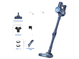 Aspirador De Pó Sem Fio, Sucção Poderosa, Design Leve, Azul, Ue Oem