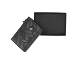 Bolsa Porta cartões Mini com Zíper Antimagnético Pu S/MARCA