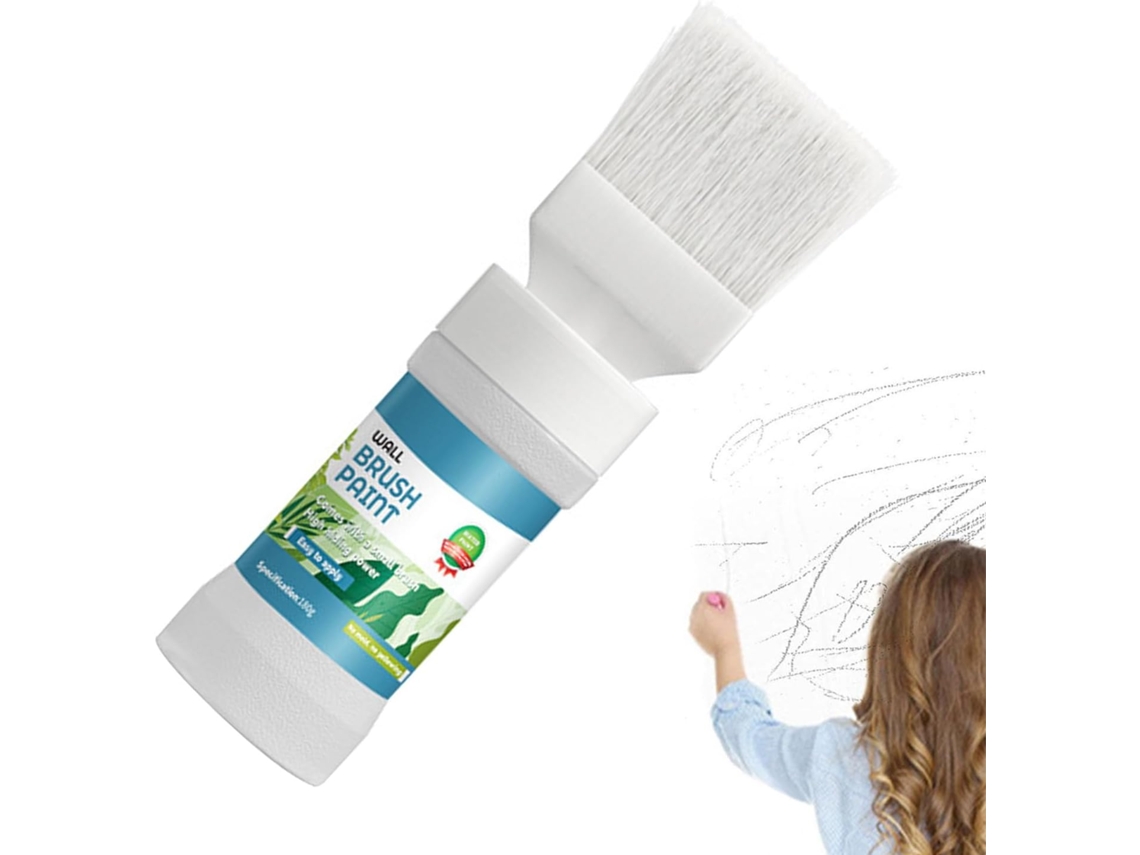 Kit De Retoque Branco – Para Reparo De Paredes, Arranhões E Secagem Rápida.