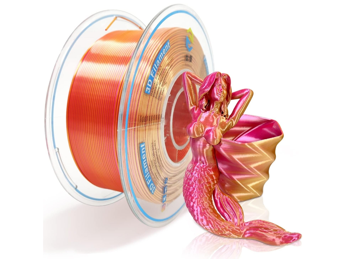 Filamento PLA 1.75mm Yousu Brilho Noturno 1kg S/MARCA
