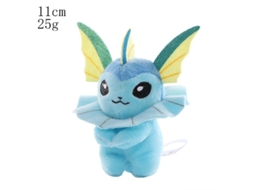 Boneco GAATPOT 7-14Cm Pokemon Anime Figures Pikachu Eevee Vulpix Charmander Snorlax Stuffed Plush Doll Pet Keychain Ornaments Model Toys Gifts