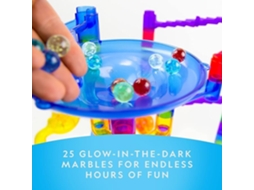 Kit Stem Pista De Bolinhas Luminosas Natgeo Com 15 Bolinhas Luminosas, Brinquedo De Construção Stem Lurelia