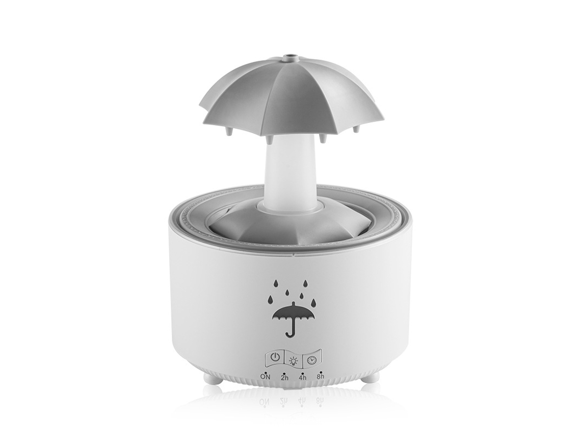 Difusor De Aromas Rainbow Raindrop, Umidificador Giratório, Controle Remoto, Dispositivo De Enchimento De Água Para Casa Ou Escritório.