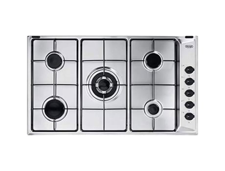 Queimadores a Gás Plancha 90 Cm N5 Inox DE'LONGHI Fla 59 Dd