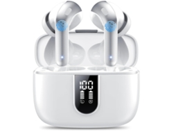 Auriculares YIZHOOD Bluetooth à Prova de Água Branco