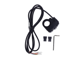 2026 interruptor de Luces, Claxon Y Direccionales 3 En 1 para Moto, Manillar 2,22 Cm, 36v 48v, Compatible Con Dk336