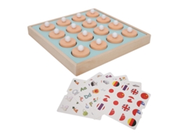 Mali jogo de Memória e Parear Infantil Montessori Brinquedo Educativo para Crianças 3+