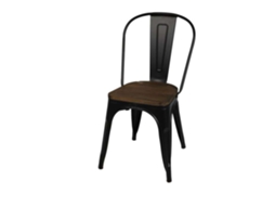 Cadeira Vintage Liv H84 Cm Preto URBAN LIVING