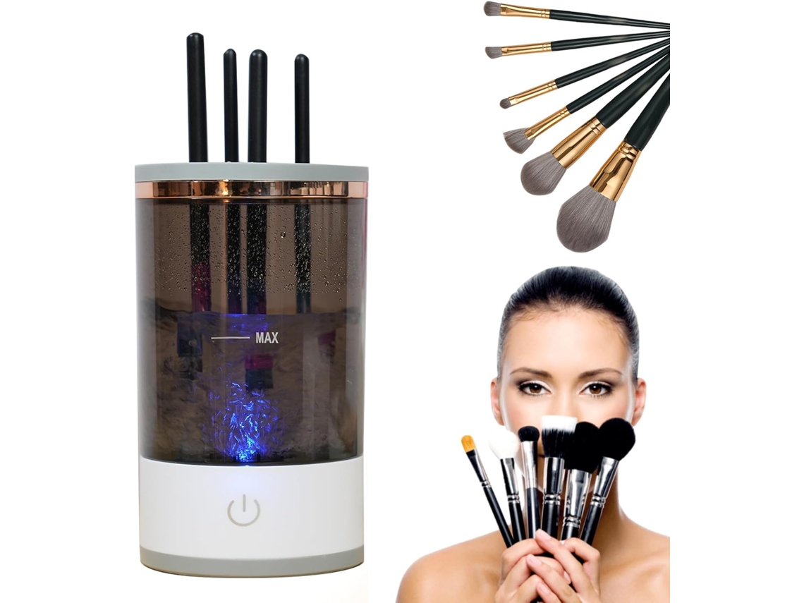 Máquina Elétrica Limpeza Escovas Maquilhagem, Automática ZYBLSSBB