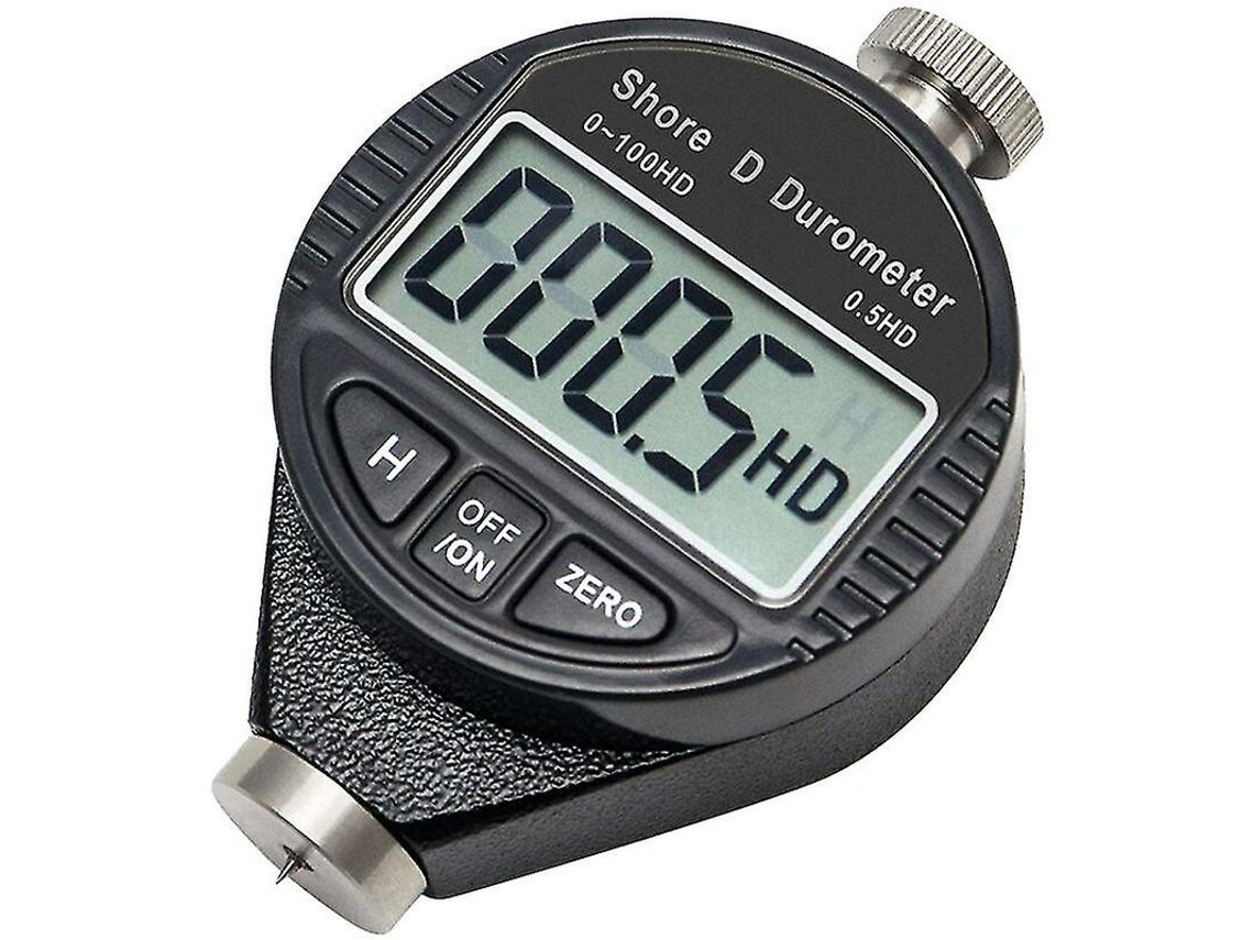 Durômetro Digital Shore D De 0 A 100 Com Visor Lcd Para Borracha, Plástico E Outros Materiais