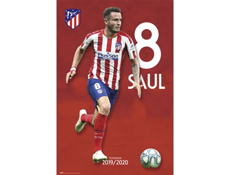 Poster ATLETICO DE MADRID 2019/2020 Saul