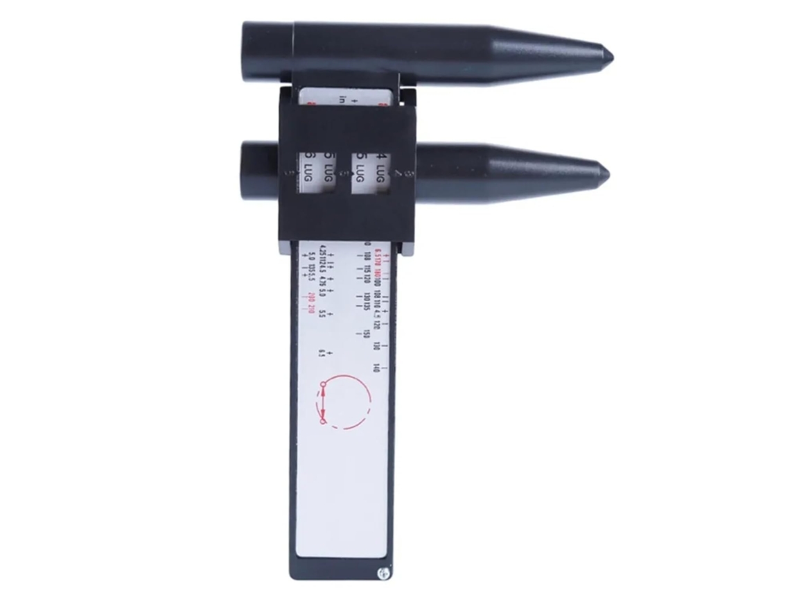 Medidor Pcd, Ferramenta Para Medir Padrão De Furação Aros, 4, 5, 6 E 8