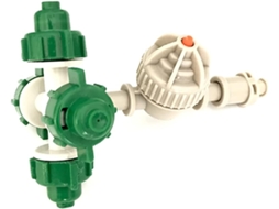 Sistema de Irrigação por Aspersão para Gramado com 20 Bicos e Mangueira 4/7 Mm, Umidificação Automática,