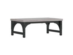 Vidaxl Suporte De Monitor 37x23x14cm Derivados Madeira Cinzento Sonoma