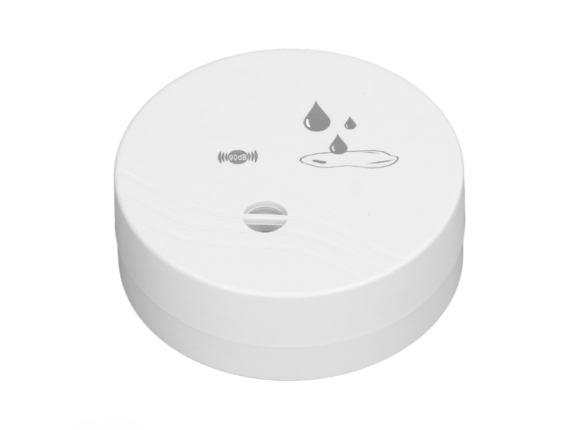 Detector De Vazamento De Água Com Alarme 100db Sensor Impermeável Para Casa Banheiro