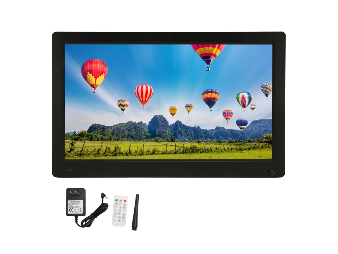 Quadro de Fotos Digital com sensor de corpo humano IPS de 15,6 polegadas EOOCOO