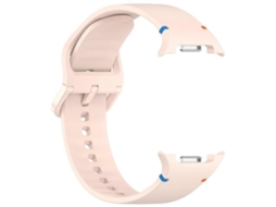 Lurelia Pulseira De Silicone, Compatível Com Samsung Galaxy Watch8 (40 Mm/ 44/ Classic) (pequena, Rosa)