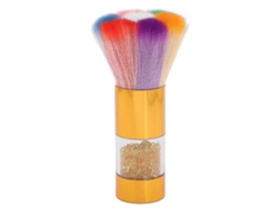 Pincel Para Base Em Pó Solto Com Strass Para Remover Maquiagem E Pó De Manicure. Everley891