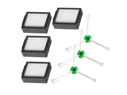 7 peças filtro hepa para irobot roomba i7 i7 e5 conjunto de substituição aspirador robô, acessórios irobot i7