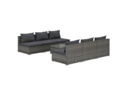 Garden Lounge Set, Garden Lounge Sets Vidaxl Cinzeto Rattan / Vime (n/a)