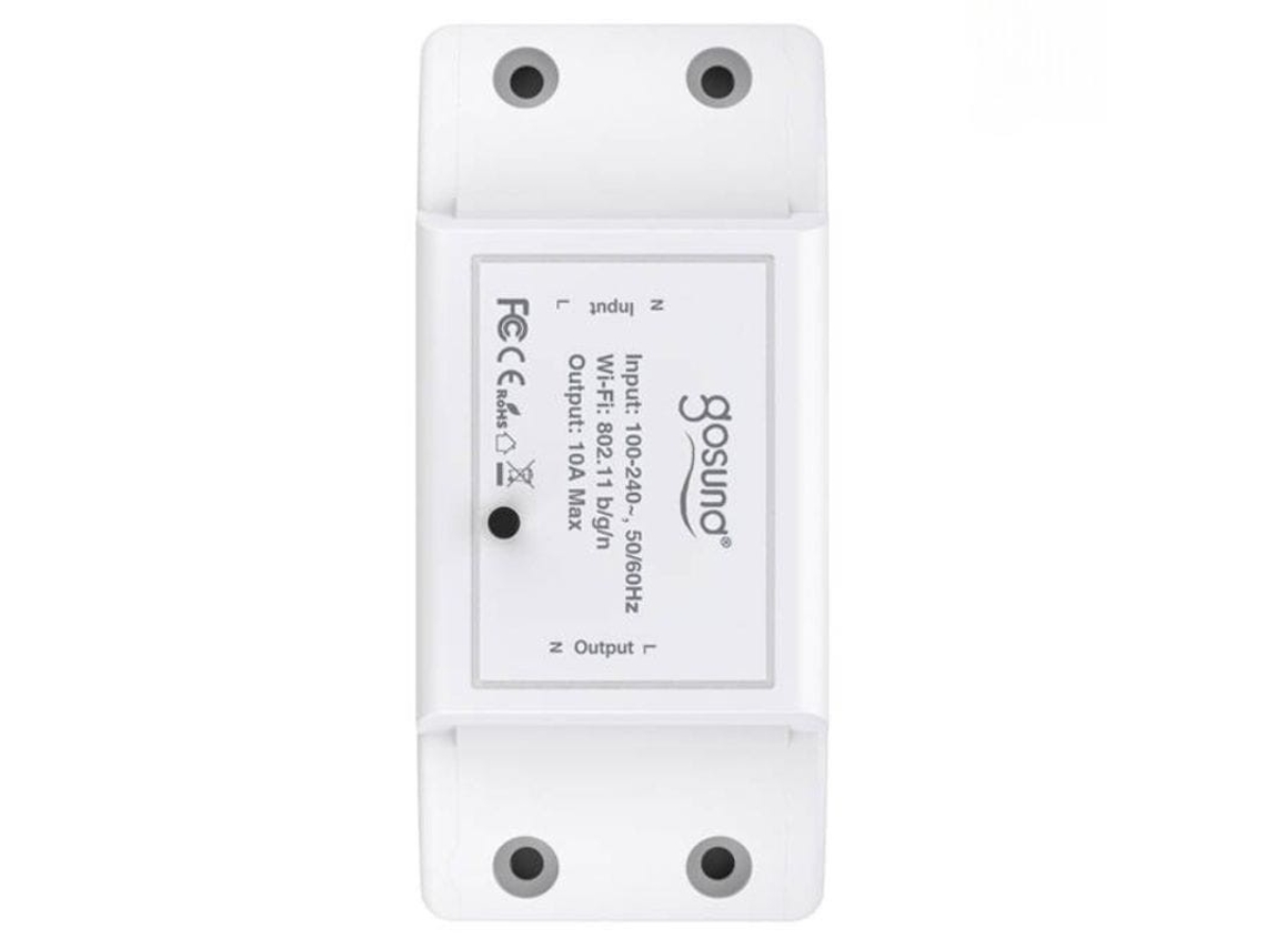 GOSUND Sw3 Wi-Fi 100200 V 10 a Branco Relé Inteligente