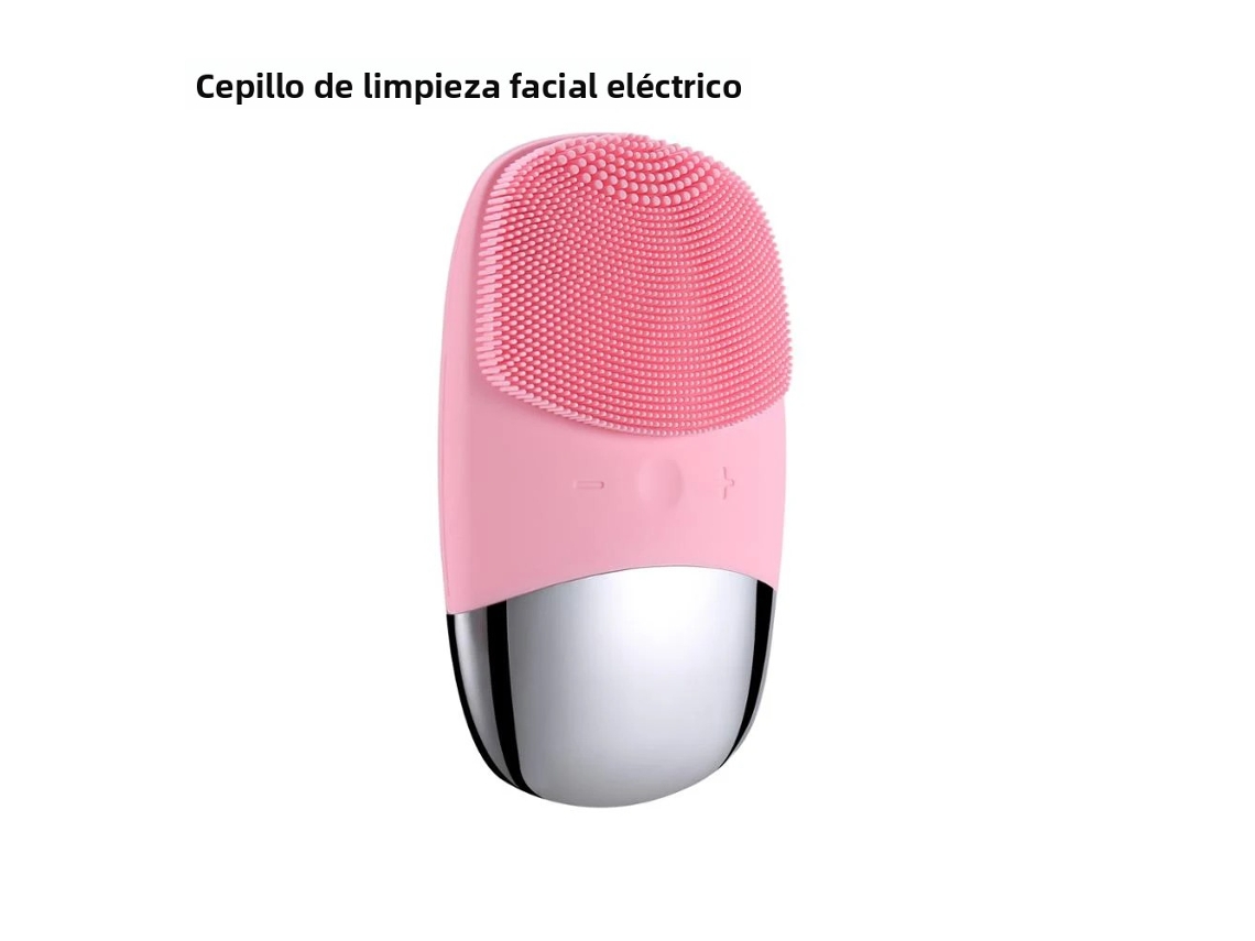 Escova De Limpeza Facial Elétrica Sônica (rosa), Dispositivo De Limpeza Facial, Esfoliante, Recarregável, Ipx-7