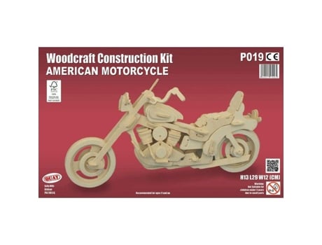 Maquete De Madeira Moto Quay