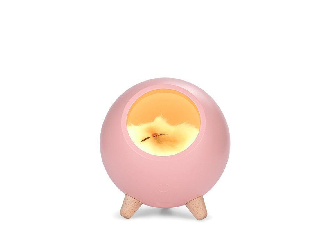 Luz Noturna Gatita Kawaii Para Crianças, Quarto De Bebê, Decoração Bonita Com Alto-falante Bluetooth Recarregável