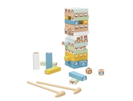 Jogo De Empilhar Tooky Toy Animais Ty704n Tooky Toy Tooky Toy