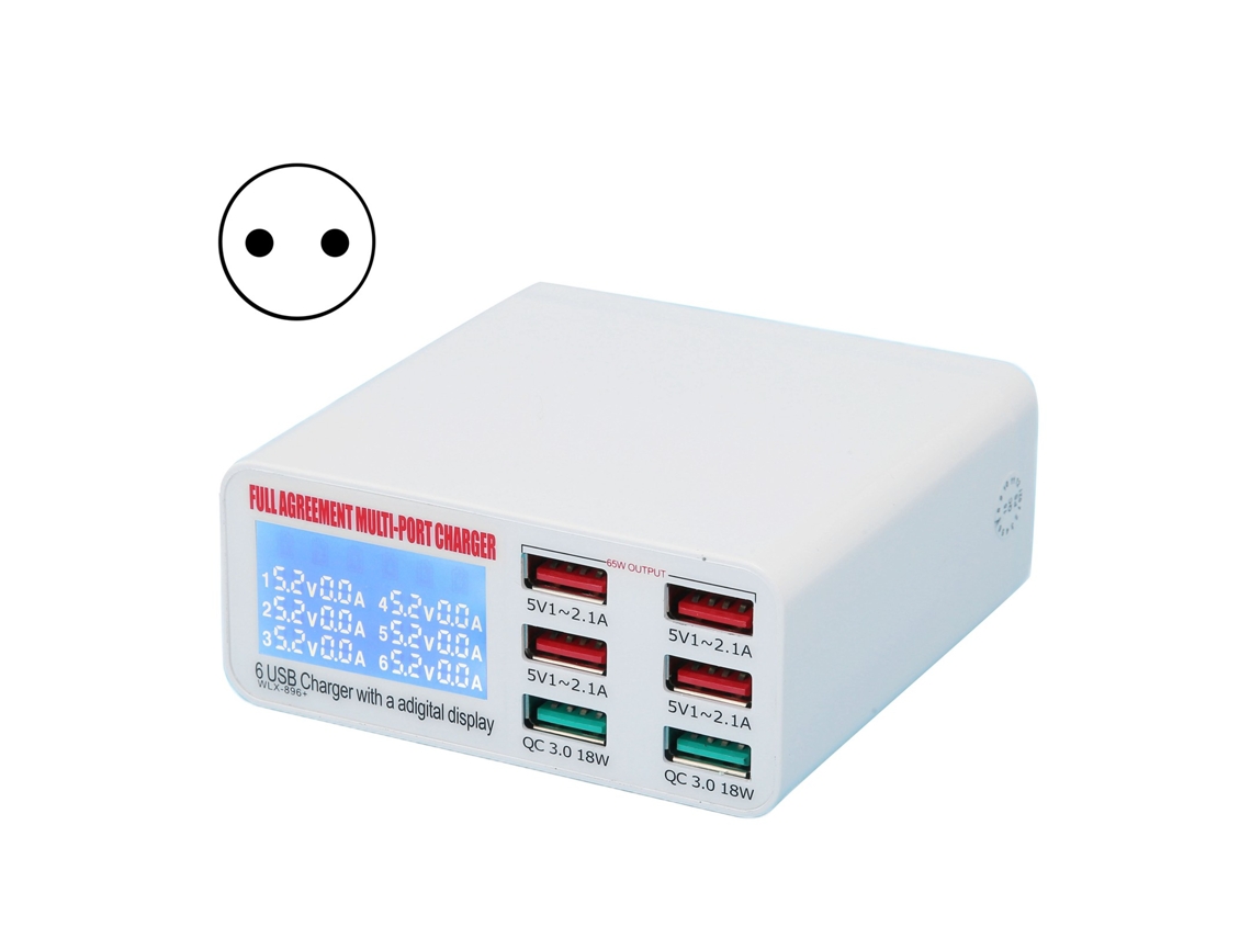 Carregador Parede Usb Multi porta Qc3.0 LAXISCREED