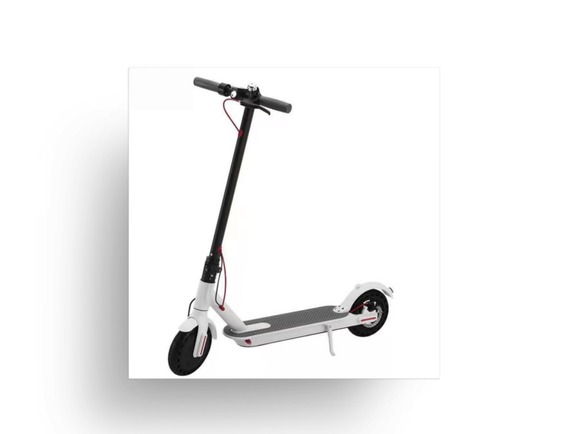 Carrinho Elétrico De 8,5 Polegadas Com Design Dobrável E Suspensão, Modelo Similar De Scooter De Passeio.