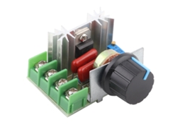 Regulador de Velocidade de Motor Ca 50 220v 2000w 25a Controlador de Tensão Led Dimmer